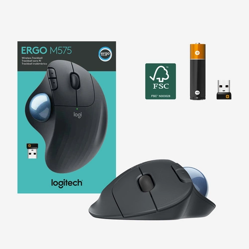 Bezdrátové připojení myš Logitech Ergo M575 910-005872