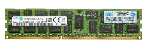 Paměť RAM 1x 16GB Samsung ECC REGISTERED DDR3 1600MHz PC3-12800 RDIMM | M393B2G70DB0-YK0
