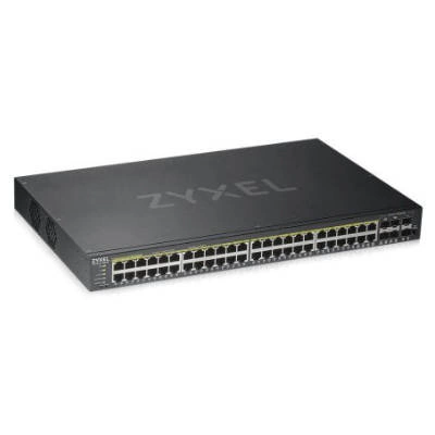 Přepínač Zyxel GS192048HPV2-EU0101F 44x 1Gb 2x SFP 4x RJ-45/SFP 375 W PoE+