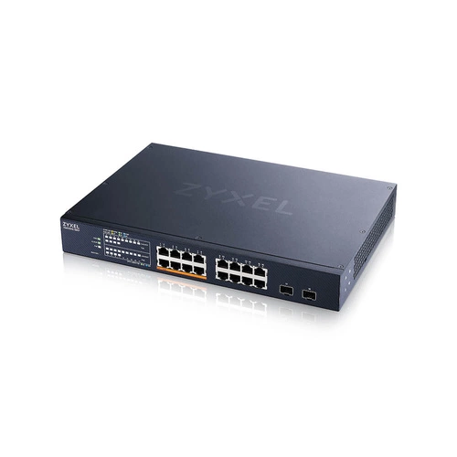 Přepínač Zyxel XMG1915-18EP-EU0101F 16x RJ-45 100/1000/2500 Mbps 2x SFP+ 180 W PoE++
