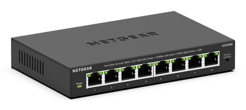 Přepínač Netgear GS308E-400EUS 8x 1Gb