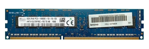 Paměť RAM 1x 8GB Hynix ECC UNBUFFERED DDR3 2Rx8 1866MHz PC3-14900 UDIMM | HMT41GU7BFR8C-RD