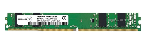 Paměť RAM 1x 16GB ESUS IT ECC UNBUFFERED DDR4 2Rx8 2400MHz PC4-19200 UDIMM | ESUD42400ED8V/16G