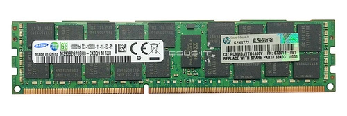 Paměť RAM 1x 16GB Samsung ECC REGISTERED DDR3 2Rx4 1600MHz PC3-12800 RDIMM | M393B2G70BH0-CK0Q9
