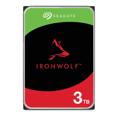 Pevný disk Seagate IronWolf 3.5'' HDD 3TB 5400RPM SATA 6Gb/s 256MB | ST3000VN006