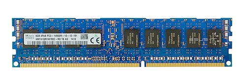 Paměť RAM 1x 8GB Hynix ECC REGISTERED DDR3 1866MHz PC3-14900 RDIMM | HMT41GR7AFR8C-RD