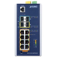 Přepínač Planet IGS-5225-8P2S2X 8x 1Gb 2x SFP | 2x SFP+ 240 W PoE+