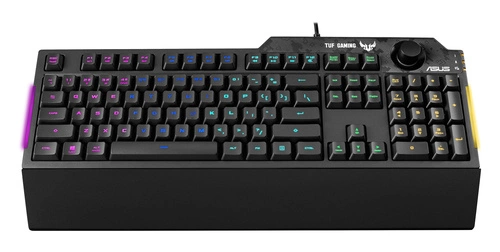 Klávesnice Drátové připojení Asus TUF GAMING K1 AZERTY (FR)