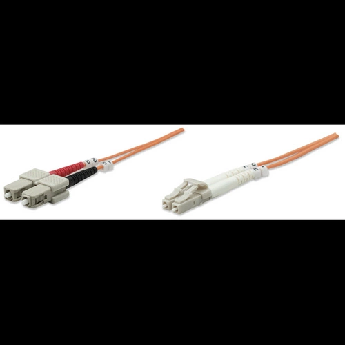 Patchcord INTELLINET SC/UPC-LC/UPC Duplex Multi Mode 1 m