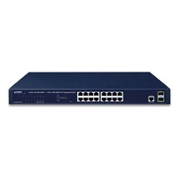Síťový přepínač Planet GS-4210-16T2S 16x 1Gb 2x SFP
