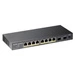 Přepínač Zyxel GS1100-10HP-EU0101F 8x 100Mb 2x SFP 240 W PoE+