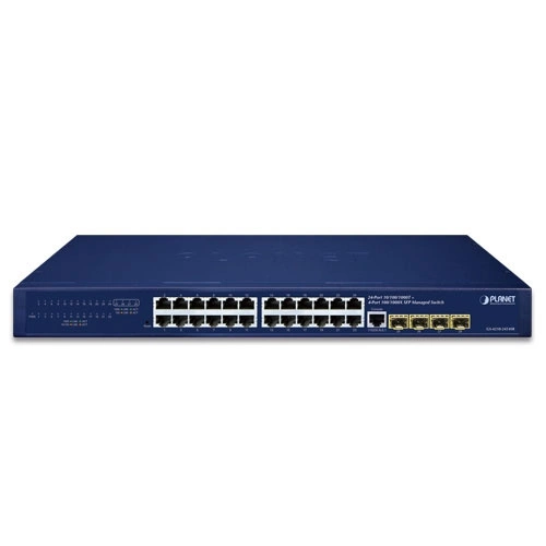 Přepínač Planet GS-4210-24T4S 20x 1Gb 4x RJ-45/SFP