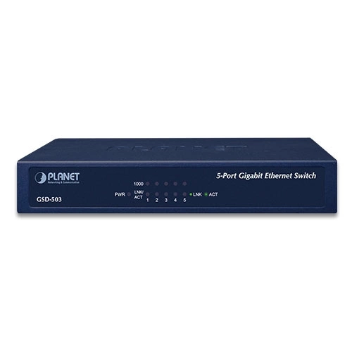 Síťový přepínač Planet GSD-503 5x 1Gb