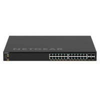 Přepínač Netgear GSM4328-100NES 24x 1Gb 4x SFP+ 648 W PoE+