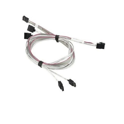 Supermicro Kabel Mini SAS HD to 4 SATA 90/90/75/75/75cm | CBL-SAST-0556
