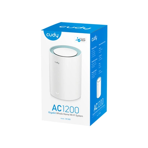 Access Point Cudy M1300(3-PACK) 2.4 GHz | 5 GHz 867 Mb/s 802.11 a/b/g/n/ac