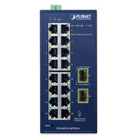 Síťový přepínač Planet IGS-4215-16T2S 16x 1Gb 2x SFP