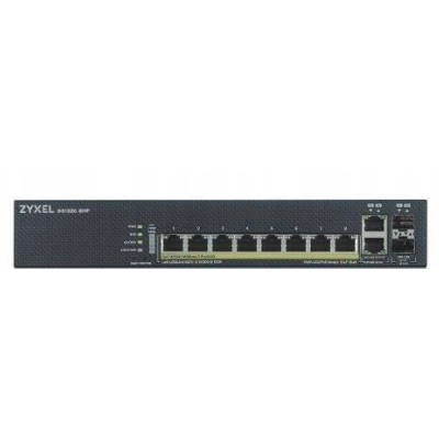 Přepínač Zyxel GS1920-8HPV2-EU0101F 8x 1Gb 2x RJ-45/SFP 130 W PoE+