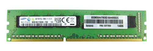 Paměť RAM 1x 4GB Samsung ECC UNBUFFERED DDR3 1600MHz PC3-12800 UDIMM | M391B5173QH0-YK0