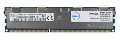 Paměť RAM 1x 32GB Hynix ECC REGISTERED DDR3 1333MHz PC3-10600 RDIMM | HMT84GR7AMR4A-H9