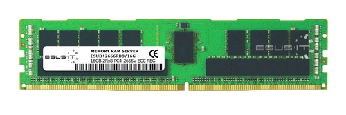 Paměť RAM 1x 16GB ESUS IT ECC REGISTERED DDR4 2Rx8 2666MHz PC4-21300 RDIMM | ESUD42666RD8/16G