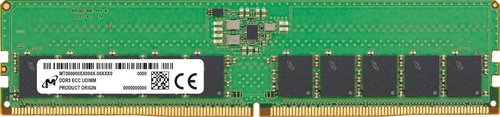 Paměť RAM 1x 16GB Micron ECC UNBUFFERED DDR5 1Rx8 4800MHz PC5-38400 UDIMM | MTC10C1084S1EC48BA1R