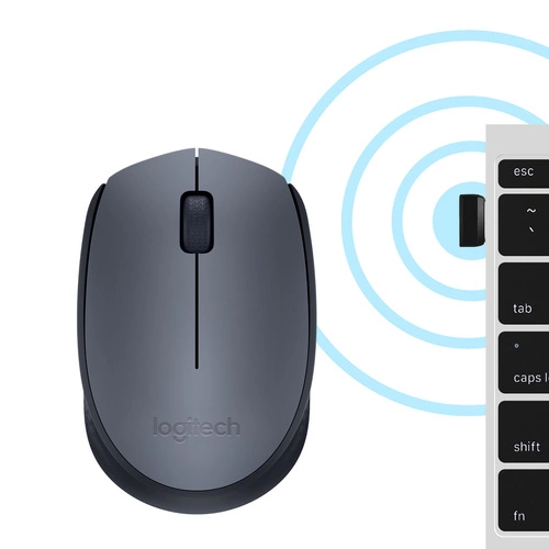Bezdrátové připojení myš Logitech M170 Grey-K 910-004642