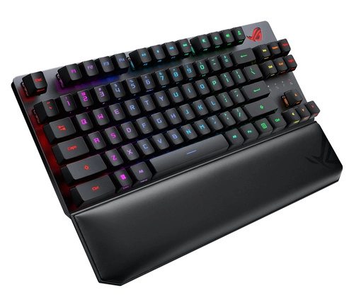 Klávesnice Bezdrátové připojení Asus ROG Strix Scope RX TKL Wireless Deluxe AZERTY