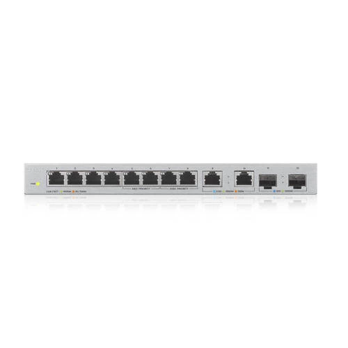 Přepínač Zyxel XGS1010-12-ZZ0101F 8x 1Gb | 2x 2.5Gb 2x SFP+