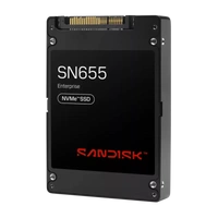 SSD disk SanDisk SN655 61.44TB U.3 NVMe PCIe Gen4 x4 | 0TS2512