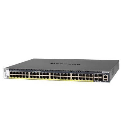 Přepínač Netgear GSM4352PA-100NES 48x 1Gb | 2x 10Gb 2x SFP+ 480 W PoE+