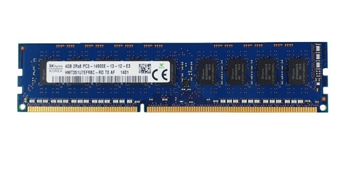 Paměť RAM 1x 4GB Hynix ECC UNBUFFERED DDR3 1866MHz PC3-14900 UDIMM | HMT351U7EFR8C-RD
