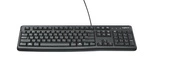 Klávesnice Drátové připojení Logitech Klávesnice K120 s kabelem QWERTY