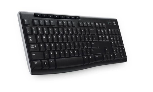 Klávesnice Bezdrátové připojení Logitech Bezdrátová klávesnice K270 QWERTZ