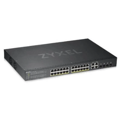 Přepínač Zyxel GS192024HPV2-EU0101F 24x 1Gb 4x RJ-45/SFP 375 W PoE+