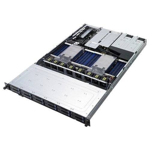 Serverová platforma ASUS 1U RS700A-E9-RS12V2/4NVMe 90SF0061-M01880 AMD x 2 DDR4 x 32 12 x 2.5" SATA/SAS/NVME PSU 1+1