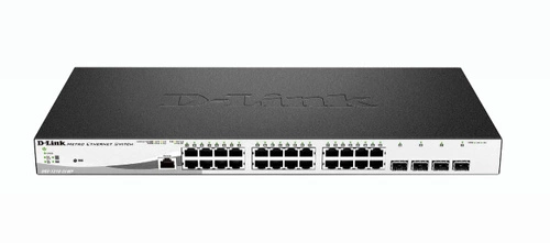 Přepínač D-Link DGS-1210-28MP 24x 1Gb 4x RJ-45/SFP 370 W PoE+