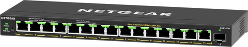 Přepínač Netgear GS316EPP-100PES 15x 1Gb 1x SFP 231 W PoE+