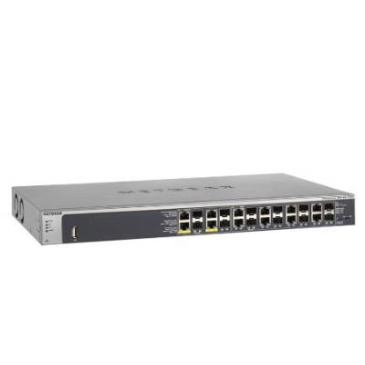 Přepínač Netgear GSM7212F-100NES 12x 1Gb 12x SFP 150 W PoE+