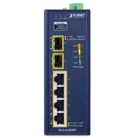 Síťový přepínač Planet IGS-624HPT 4x 1Gb 2x SFP 120 W PoE+
