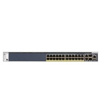 Přepínač Netgear GSM4328PB-100NES 24x 1Gb | 2x 10Gb 2x SFP+ 630 W PoE+
