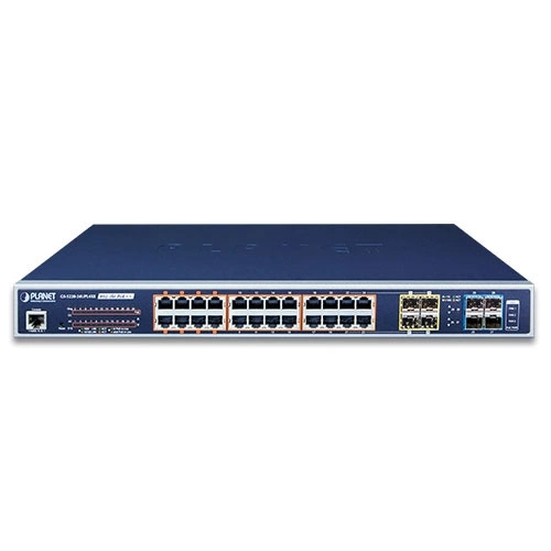 Přepínač Planet GS-5220-24UPL4XR 20x 1Gb 4x SFP 600 W PoE++