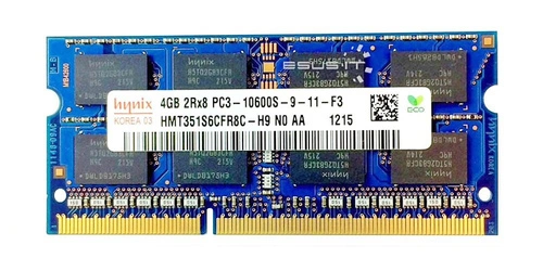 Paměť RAM 1x 4GB Hynix SO-DIMM DDR3 1333MHz PC3-10600 | HMT351S6CFR8C-H9