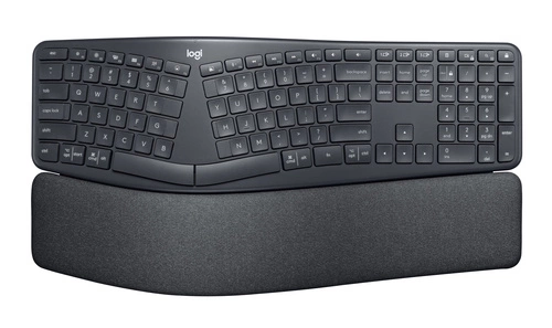 Klávesnice Bezdrátové připojení Logitech ERGO K860 pro firmy QWERTZ (DE)
