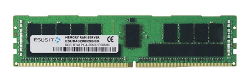 Paměť RAM 1x 8GB ESUS IT ECC REGISTERED DDR4 1Rx8 3200MHz PC4-25600 RDIMM | ESUD43200RS8/8G