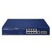 Přepínač Planet GS-4210-8P2S 8x 1Gb 2x SFP 140 W PoE+
