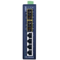 Přepínač Planet ISW-621S15 4x 100Mb 2x 100Mbps SFP