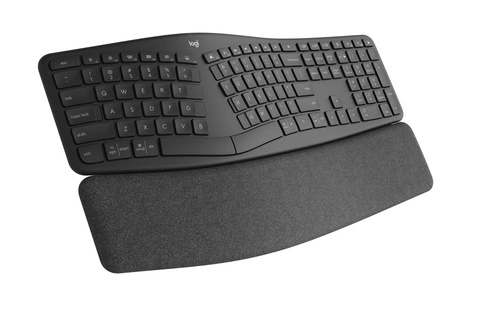 Klávesnice Bezdrátové připojení Logitech ERGO K860 pro firmy QWERTZ (DE)