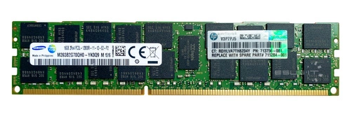 Paměť RAM 1x 16GB Samsung ECC REGISTERED DDR3 2Rx4 1600MHz PC3-12800 RDIMM | M393B2G70QH0-YK0