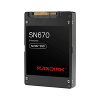 SSD disk SanDisk SN670 122.88TB U.2 NVMe PCIe Gen5 x4 | SDS7C123THSA1Y7G